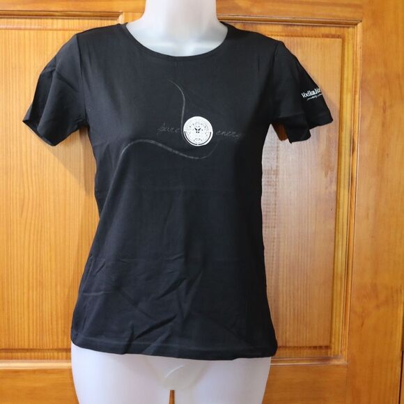 US Basic Helsinki Vodka Black Graphic T-Shirt | Bar Promo Alcohol Tee Small - Picture 2 of 11